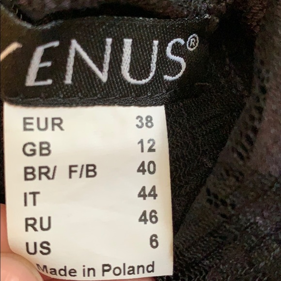 Venus Black Lace Cocktail Dress - Picture 4 of 4